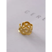 Handmade Weave Stainless Steel Ring