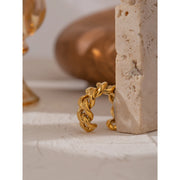 Trendy Chain Opening Ring