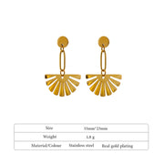 rendy Long Drop Earrings