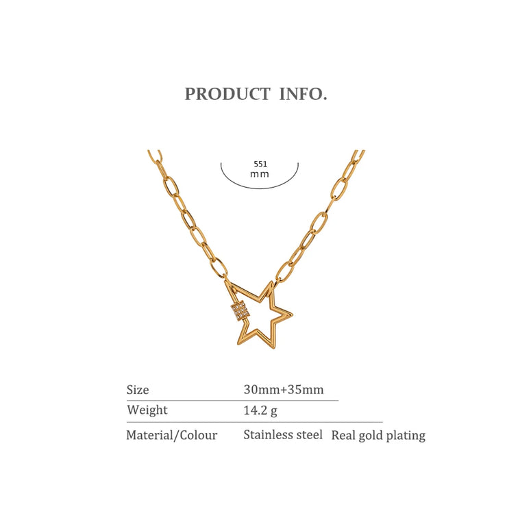 Star Pendant Necklace