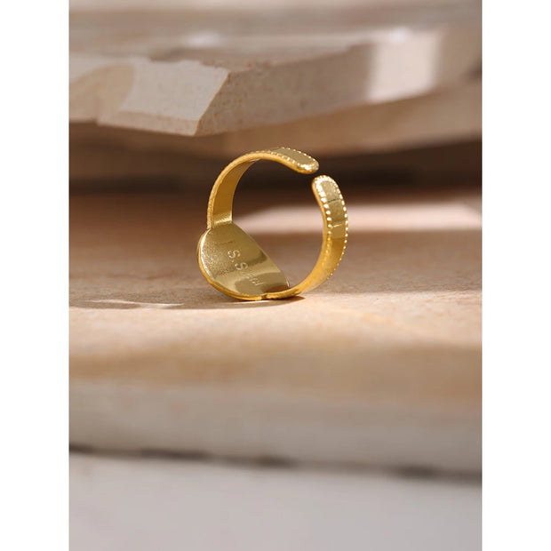 Stone Opening Finger Ring