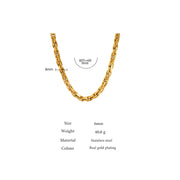 18K Gold Plated Chain Necklace