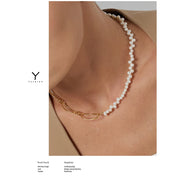 Elegant Pearl Choker