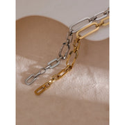 Minimalist Golden Chain Bracelet