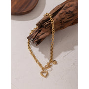 Gold Chain Statement Necklace