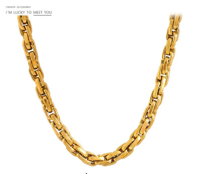 18K Gold Plated Chain Necklace