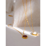 Heart Pendant Necklace Chain Jewelry