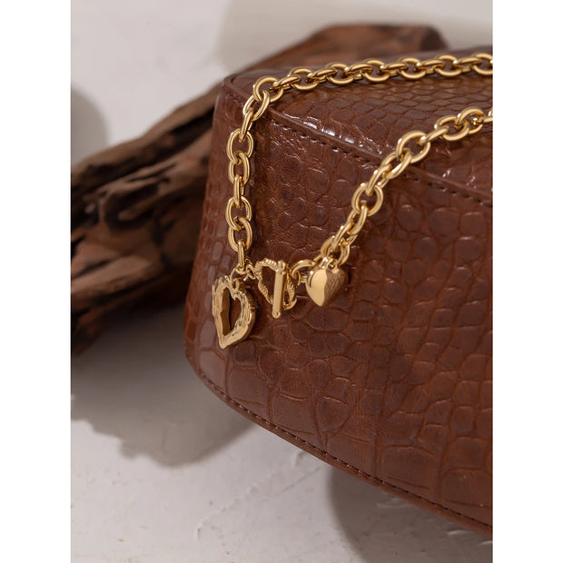 Gold Chain Statement Necklace