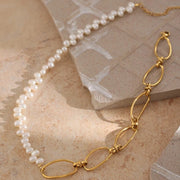 Elegant Pearl Choker