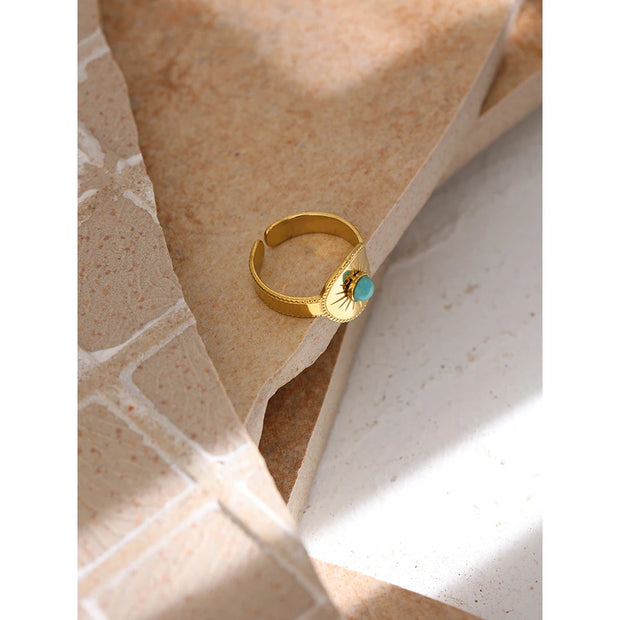 Stone Opening Finger Ring