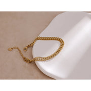 Stylish Double Layer Chain Bracelet