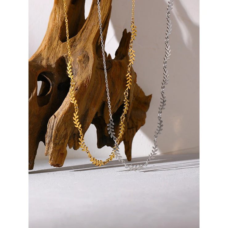 Leaves Chain Necklace