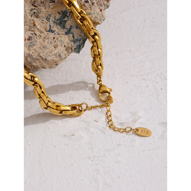 18K Gold Plated Chain Necklace