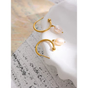 Freshwater Pearl Drop Earrings