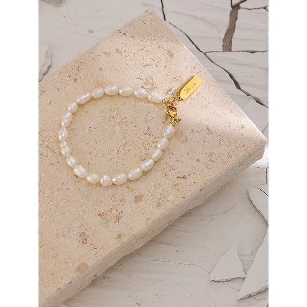 Pearl LOVE Bracelet