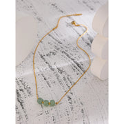 Green Aventurine Pendant Necklace