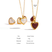 Heart Pendant Necklace Chain Jewelry