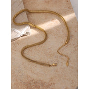 18K Gold Chain Necklace