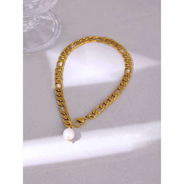 Figaro Pearl Anklet