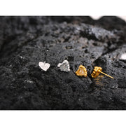 Chic Enamel Heart Studs