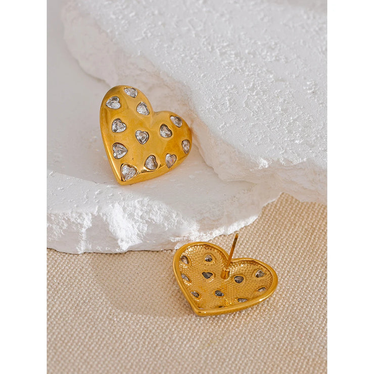 Statement Stud Earrings