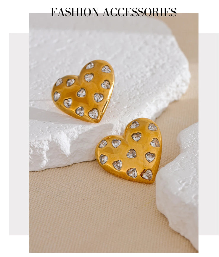 Statement Stud Earrings