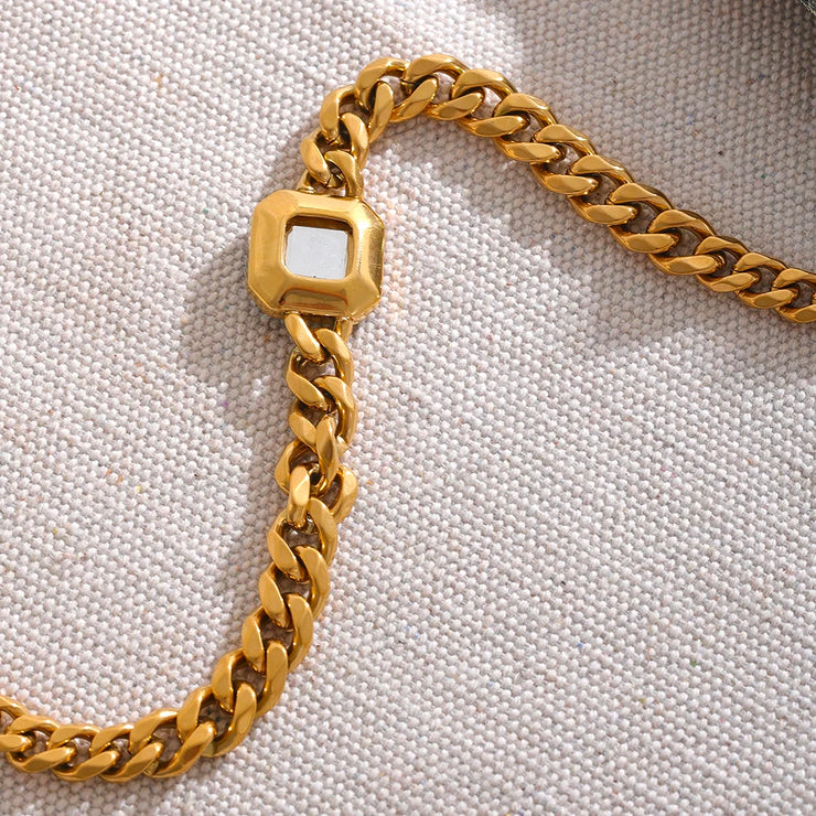 Thick Cuban Chain Necklace