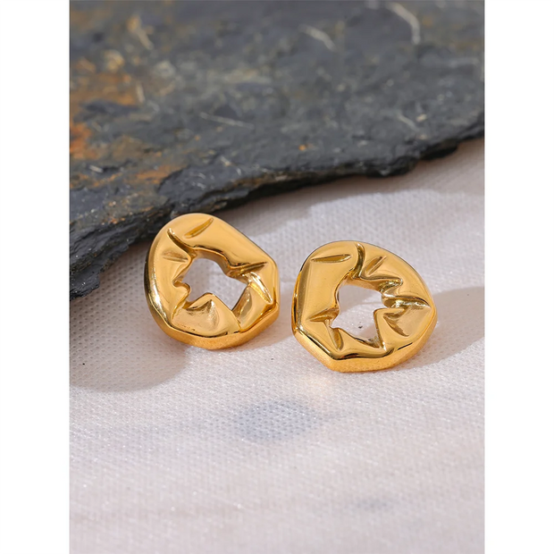 Geometric Hollow Earrings