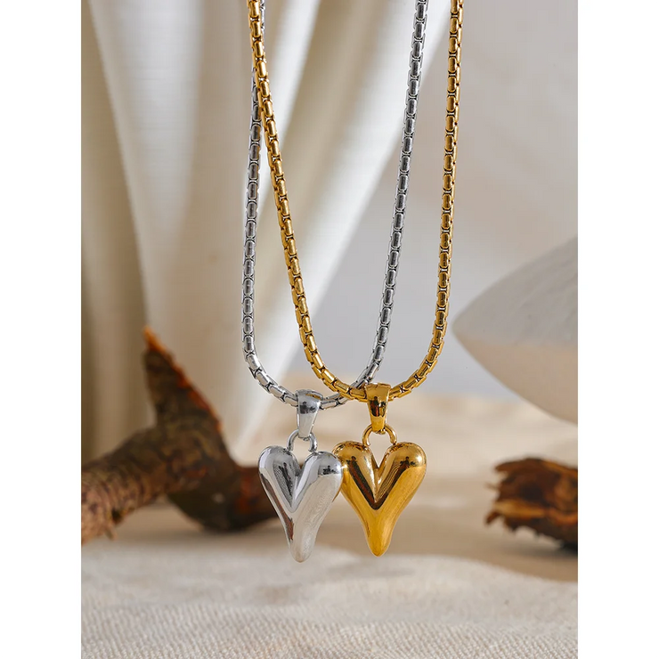 Heart Love Pendant Necklace