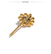 Stainless Steel Gold Hair Clip