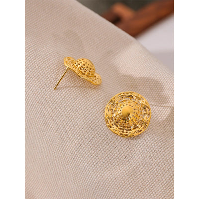 Creative Hat Stud Earrings