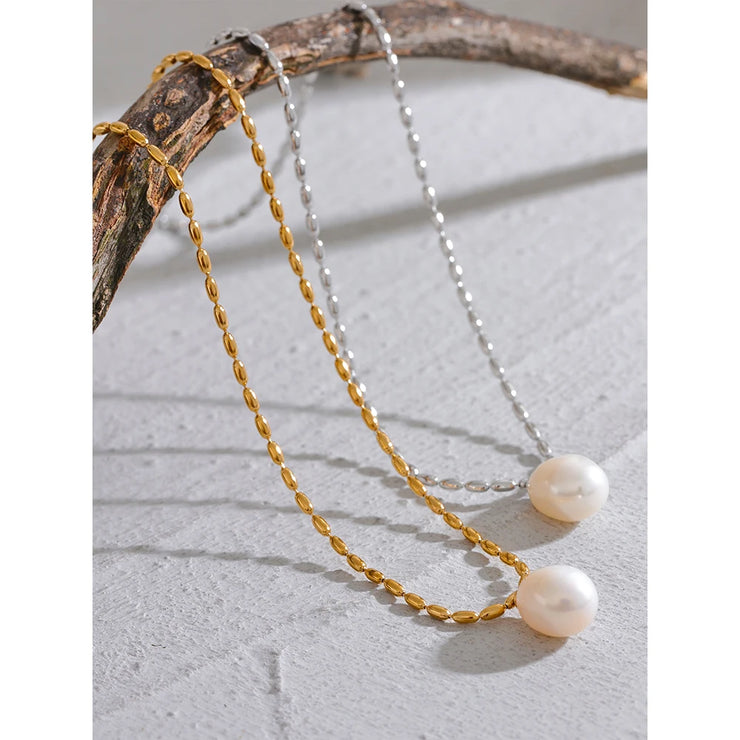 Freshwater Pearl Pendant Necklace