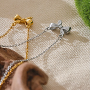 Waterproof Bow Knot Necklace