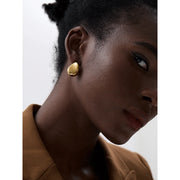 Geometric Hollow Stud Earrings