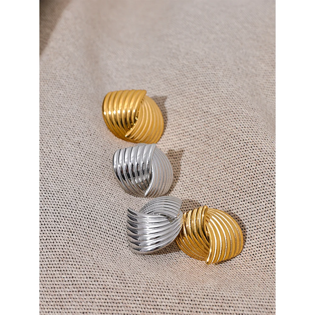 Geometric Unusual Stud Earrings