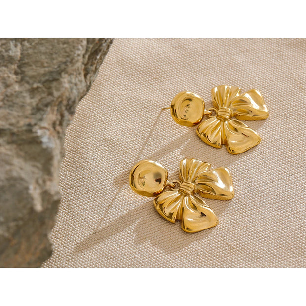 Bow Knot Drop Earrings