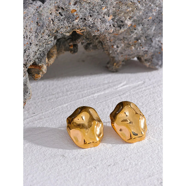 Geometric Unusual Stud Earrings