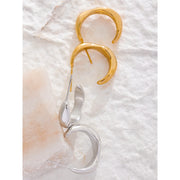 Gold Minimalist Hoop Earrings