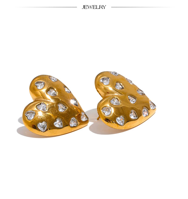 Statement Stud Earrings