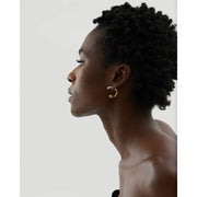 Metal Texture Minimalist  Earrings