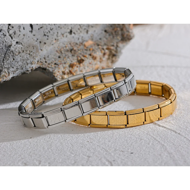 Square Metal Elastic Bracelet