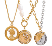 Queen Coin Necklace