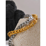 Round Cuban Chain Bracelet