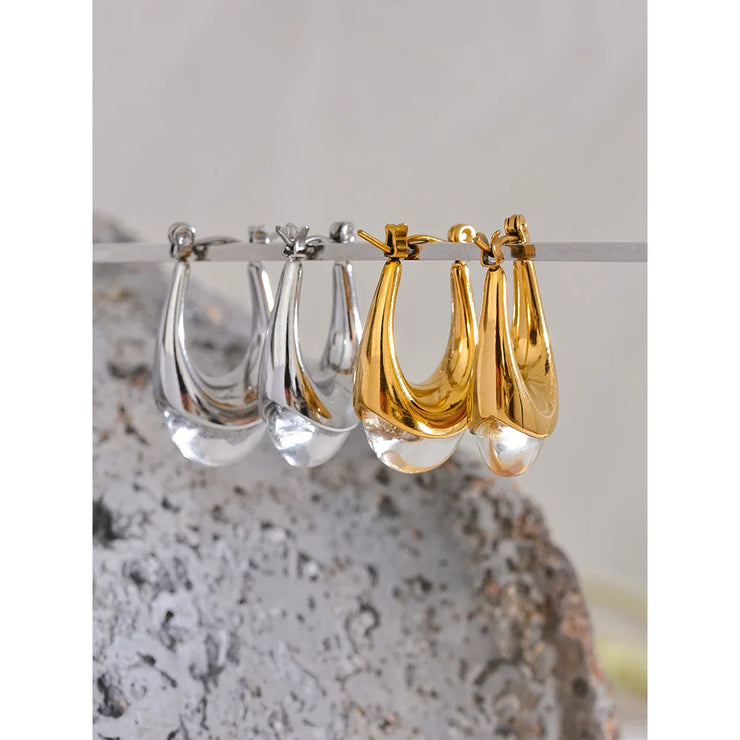 Cast Hoop Earrings