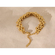 Cuban Chain Adjustable Bracelet