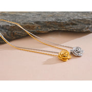 Flower Pendant Necklace