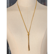 Long Snake Chain Necklace