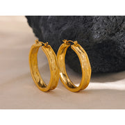 Big Round Hoop Earrings