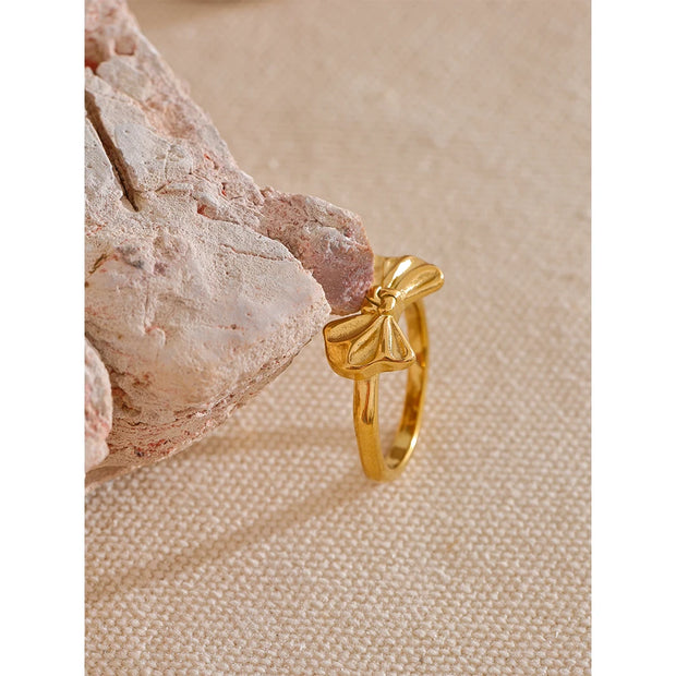 Bow Knot Finger Ring