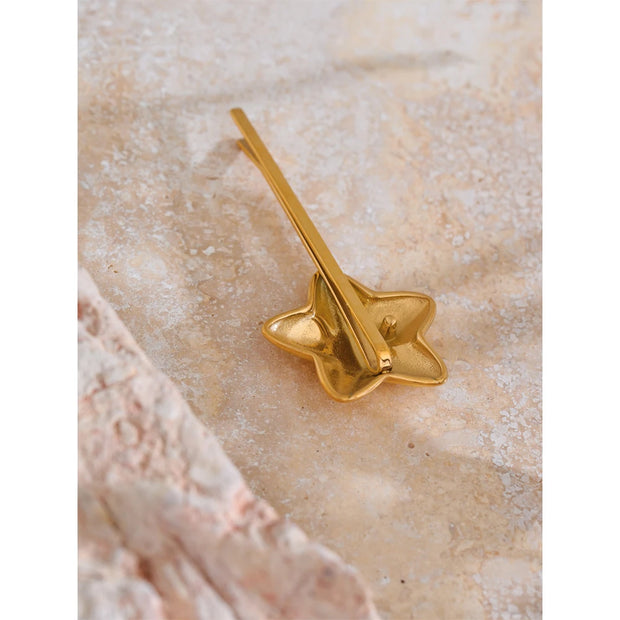 Star Stainless Steel Hair Clip